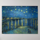 Search for starry night posters Rhone