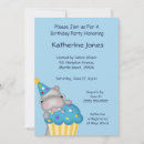 Search for hippo birthday invitations Trendy