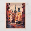 Search for old town street postcards Estonia