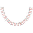 Search for teddy bear bunting flags Pink