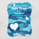 Search for blue camo invitations Baby