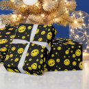Recherche de sourire papier cadeau Motif