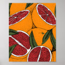 Recherche de tranche orange posters Nourriture