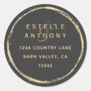 Search for grey address stickers Elegant