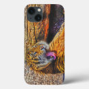 Search for wildlife art iphone cases Tiger