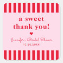 Search for retro thank you stickers Stripes
