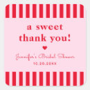 Search for retro thank you stickers Stripes