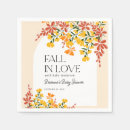 Search for fall in love napkins Greenery