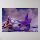 Search for mermaid posters Purple