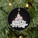 Search for funny polar bear ornaments Xmas