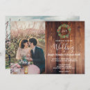 Recherche de noël mariage invitations Monogramme