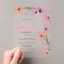 Search for spring square birthday invitations Wildflower