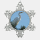 Search for egret ornaments White
