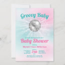 Search for disco ball baby pregnancy invitations Cute