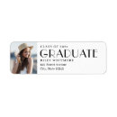 Search for graduation announcement return address labels Graduate