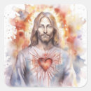 Search for sacred of jesus stickers Heart