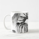 Recherche de motif jungle tasses Noir
