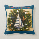 Search for nautical christmas pillows Sailboat