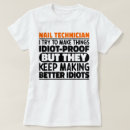 Search for nail technician tshirts Pedicure