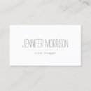 Search for blogs business cards Simple