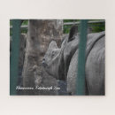 Search for rhinoceros puzzles Photography