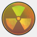 Recherche de radioactive symbol stickers Nucléaire