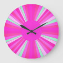 Recherche de rose rouge horloges Rond