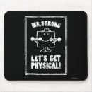 Search for work out mousepads Mr strong