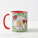 Recherche de motif coccinelle tasses Fleur