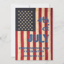 Search for flag 5x7 invitations Stars and stripes