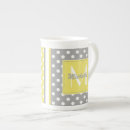 Search for polka dot letters mugs Girly