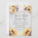 Search for rustic wooden wedding invitations Purple