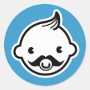 Search for moustache man stickers Gender reveal