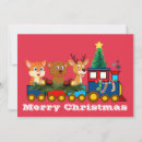 Search for train christmas cards Whimsical