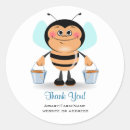 Recherche de abeille de travailleur autocollants Mignon