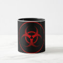 Search for biohazard mugs Red