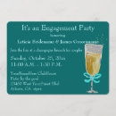 Search for turquoise engagement party invitations Green
