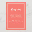 Recherche de corail et blanc invitations Détails