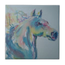 Search for equines tiles Watercolor