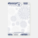 Search for floral post it notes Navy blue