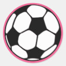 Search for pink soccer stickers Futbol