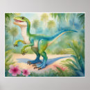 Recherche de jurassique posters Aquarelle