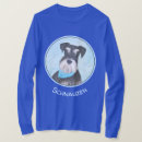 Search for schnauzer tshirts Black and white