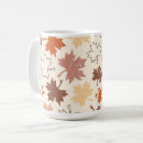 Search for fall maple leaves mugs November