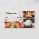 Recherche de nourriture italienne cartes visite Cuisine