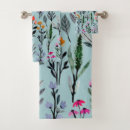 Search for blue flowers bath towels Beautiful