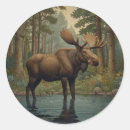 Search for moose stickers Forest