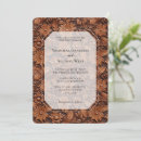 Search for leather wedding invitations Flowers