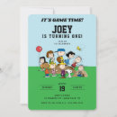 Search for peanuts birthday invitations Snoopy and woodstock