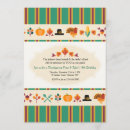 Search for border thanksgiving invitations Fall leaves